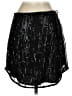 Avec Les Filles 100% Polyester Tweed Black Formal Skirt Size S - photo 2