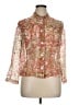 Ruby Rd. Paisley Orange 3/4 Sleeve Blouse Size 16 - photo 1