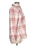 Talbots 100% Cotton Plaid Pink Long Sleeve Button-Down Shirt Size L - photo 4