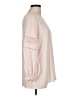 Ann Taylor LOFT 100% Polyester Pink Long Sleeve Blouse Size M - photo 4
