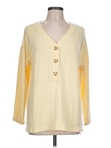 J.Jill Long Sleeve Henley (view 1)