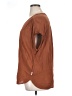 Orvis 100% Rayon Brown Short Sleeve Blouse Size XL - photo 5