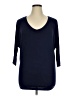 Mix by 41 Hawthorn Blue 3/4 Sleeve Top Size XL - photo 1