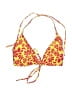 Unbranded Print Yellow Swimsuit Top Size M - photo 1