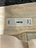 MNG 100% Polyester Solid Ivory Casual Pants Size 8 - photo 7