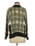 Nine West 100% Acrylic Plaid Green Pullover Sweater Size S - photo 1