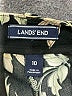 Lands' End 100% Polyester Floral Black Casual Pants Size 10 - photo 7