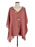 Oddi 100% Polyester Burgundy 3/4 Sleeve Blouse Size M - photo 1