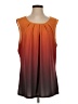 Firmiana Orange Sleeveless Blouse Size S (estimated) - photo 1