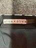 Alice + Olivia Houndstooth Black Casual Skirt Size 8 - photo 4