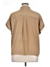 Banana Republic 100% Polyester Tan Short Sleeve Blouse Size XL - photo 2