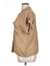 Banana Republic 100% Polyester Tan Short Sleeve Blouse Size XL - photo 5