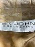 St. John Collection Tweed Gold Coat Size L (estimated) - photo 6