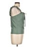 ChicMe Green Sleeveless Blouse Size L - photo 4