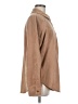 MIHOLL 100% Polyester Solid Brown Long Sleeve Blouse Size M - photo 4