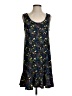 Mango Paisley Blue Casual Dress Size 4 - photo 1