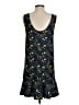 Mango Paisley Blue Casual Dress Size 4 - photo 2