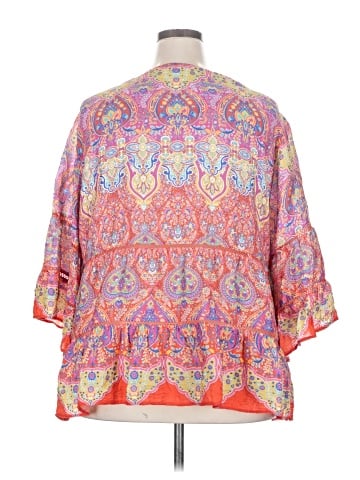 John Mark 3/4 Sleeve Blouse (view 2)