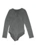 Heart Soul Gray Bodysuit Size M - photo 1