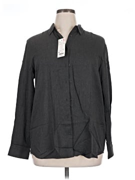 Uniqlo Long Sleeve Button-Down Shirt (view 1)