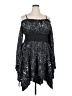 Romwe Stars Black Cocktail Dress Size XXL - photo 1
