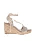 American Eagle Shoes Silver Ivory Wedges Size 9 - photo 1