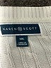 Karen Scott 100% Cotton Stripes Tan Pullover Sweater Size XXL - photo 8