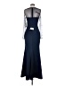 Eliza J Blue Cocktail Dress Size 2 - photo 2