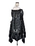 Romwe Stars Black Cocktail Dress Size XXL - photo 4
