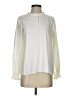 Chenault Ivory Long Sleeve Blouse Size S - photo 1