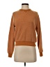 ALTERNATIVE Solid Yellow Brown Pullover Sweater Size S - photo 1