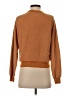 ALTERNATIVE Solid Yellow Brown Pullover Sweater Size S - photo 2