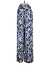 Zara Print Blue Casual Pants Size S - photo 2