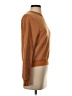 ALTERNATIVE Solid Yellow Brown Pullover Sweater Size S - photo 4