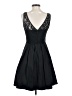 Aqua Black Cocktail Dress Size 4 - photo 2