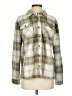 Sage Collective 100% Polyester Plaid Green Jacket Size S - photo 1