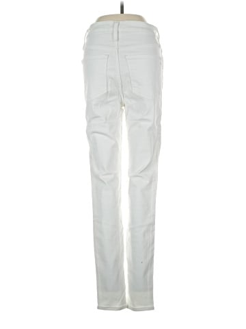 Madewell 10" High-Rise Skinny Jeans in Pure White (view 2)