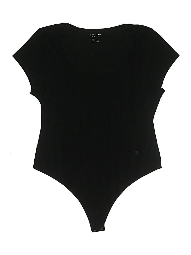 Pre-owned American Eagle Outfitters Bodysuit In Black