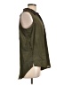 Rock & Republic 100% Polyester Green Sleeveless Blouse Size L - photo 4
