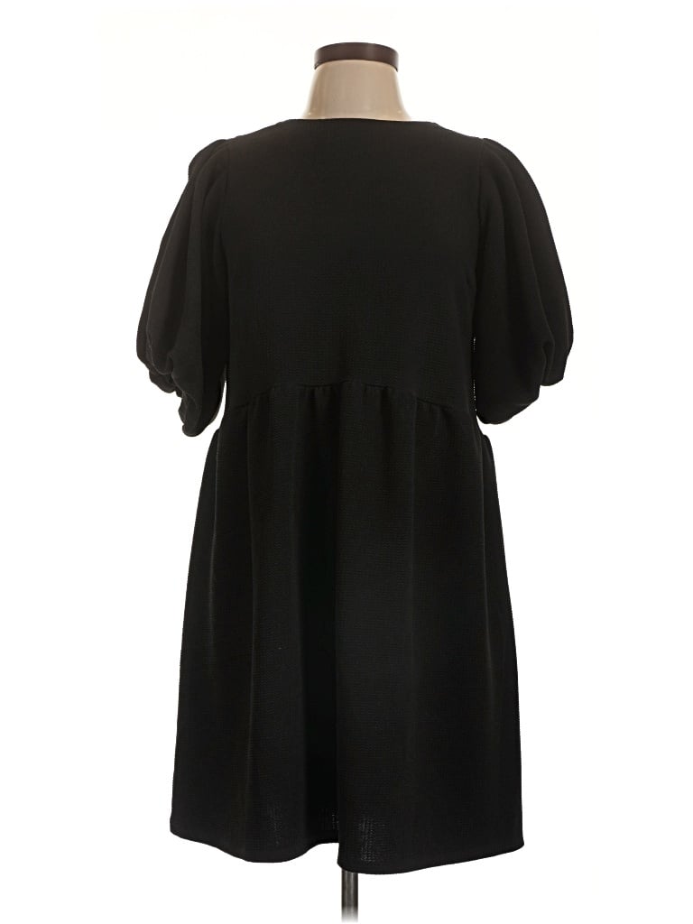 Pre-owned Hyfve Casual Dress In Black