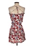 S/W/F 100% Rayon Floral Red Cocktail Dress Size XS - photo 2