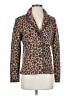 Talbots 100% Wool Animal Print Brown Wool Blazer Size S - photo 1