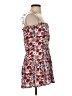 S/W/F 100% Rayon Floral Red Cocktail Dress Size XS - photo 4