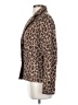 Talbots 100% Wool Animal Print Brown Wool Blazer Size S - photo 5