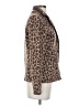 Talbots 100% Wool Animal Print Brown Wool Blazer Size S - photo 4