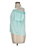 BCX 100% Rayon Teal Sleeveless Blouse Size XL - photo 5