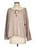 Fashion Tan Long Sleeve Blouse Size S - photo 1