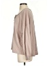 Fashion Tan Long Sleeve Blouse Size S - photo 5