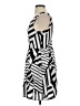Everly 100% Polyester Graphic Multi Color Gray Cocktail Dress Size S - photo 5