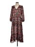 Zara 100% Polyester Paisley Red Casual Dress Size L - photo 1